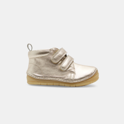 أحذية برقبة عالية باللون الأصفر للخطوات الأولى للفتيات الصغيرات